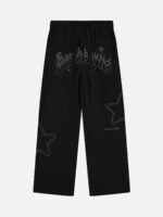 American Casual Suede Loose Pants
