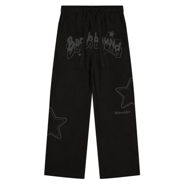 American Casual Suede Loose Pants