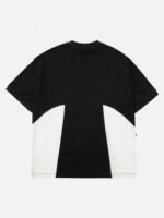 Embroidered Panel T-shirt -1587