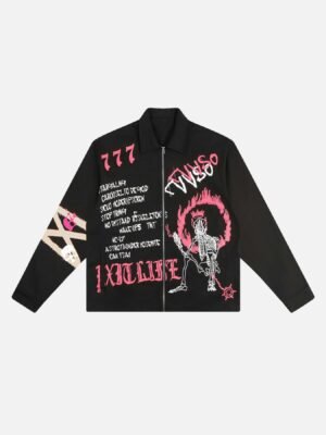 Graffiti Zipper Jacket