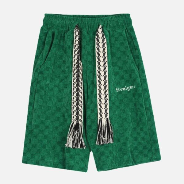 Embroidered Corduroy Shorts -1181