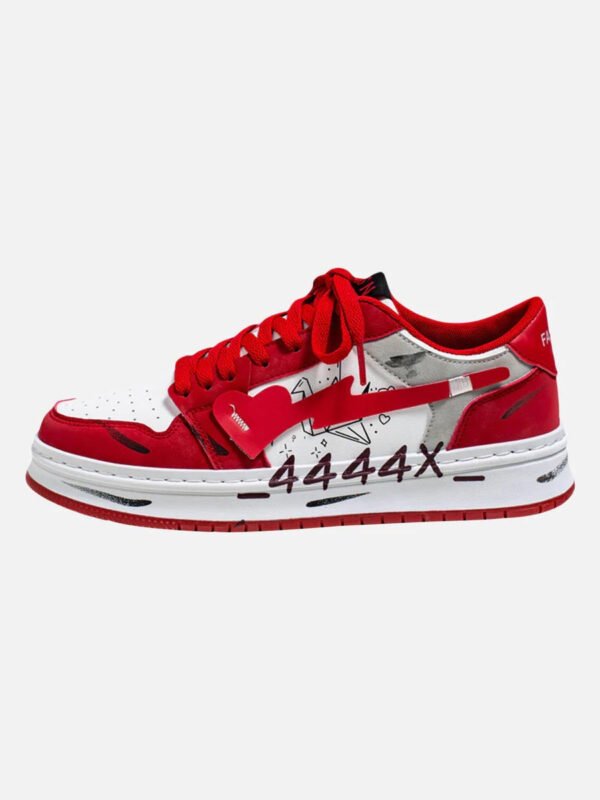 Graffiti Skate Sneakers - 1622