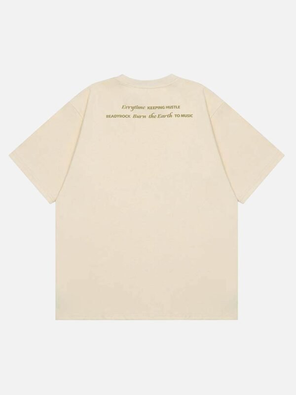 Retro Star Print T-shirt
